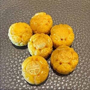 Vintage Carved Beads Bundle